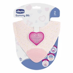 CHICCO Gummy Bib 2in1 Massaggiagengive E Bavaglia