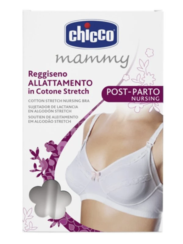 CHICCO (ARTSANA SpA) Chicco Mammy Reggiseno Cotone Allattamento Bianco 3c 1 CHICCO (ARTSANA SpA) Chicco Mammy Reggiseno Cotone Allattamento Bianco 3c
