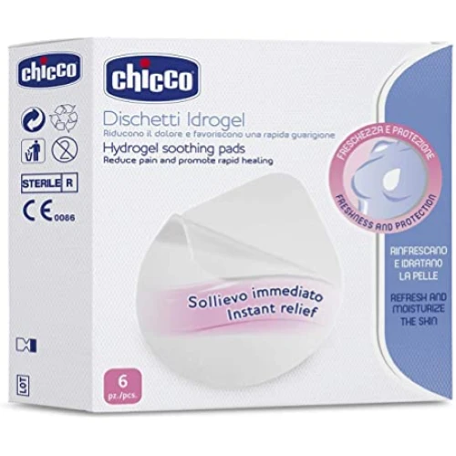 CHICCO Dischetti Idrogel Seno Anti-ragadi 1 CHICCO Dischetti Idrogel Seno Anti-ragadi