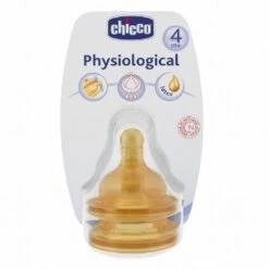 Chicco Tettarella Benessere 3 Fori 2pz Caucciù