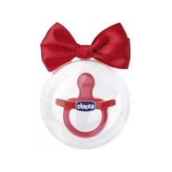 Chicco Succhietto Physio Soft Silicone Rosso 12m+