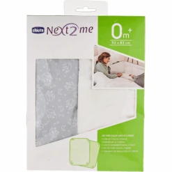 CHICCO Set Lenzuola Culla 2 Pezzi Next2Me