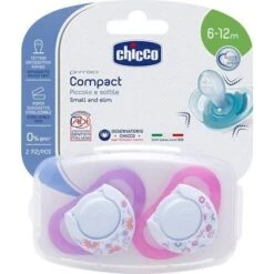 Chicco Succhietto Compact Bimba Silicone 6-12