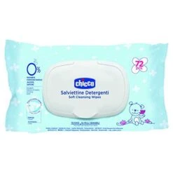 Chicco Cosmetic Salviette Detergenti Con Plaquette 72 Pezzi