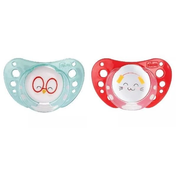 Chicco Succhietto Physio Air Popfriends Cauciu' 0-6m+ 1 Chicco Succhietto Physio Air Popfriends Cauciu' 0-6m+