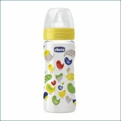 Chicco Benessere Biberon In Polipropilene Con Succhietto A Flusso Veloce In Silicone