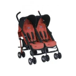 Chicco Passeggino Gemellare Echo Twin Garnet