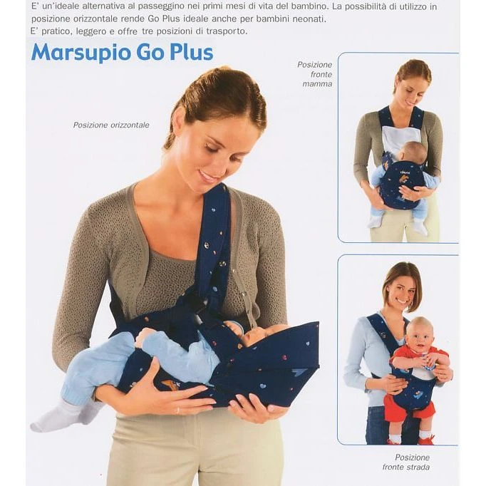 GO PLUS MARSUPIO CHICCO BOSTON 1 GO PLUS MARSUPIO CHICCO BOSTON