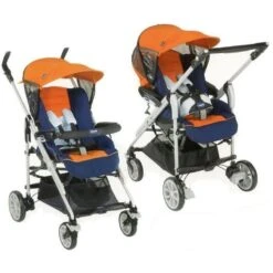CHICCO For Me Passeggino Completo Colore Mistral Blue E Arancio 61663 / 2008