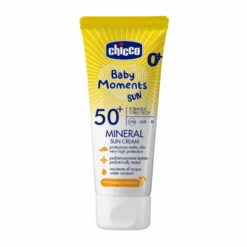 CHICCO Baby Moments SUN – Crema Solare Mineral 50+