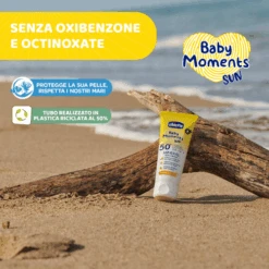 CHICCO Baby Moments SUN – Crema Solare Mineral 50+ 8 CHICCO Baby Moments SUN – Crema Solare Mineral 50+ -Chicco 37089 2