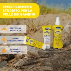 CHICCO Baby Moments SUN – Crema Solare SPF 50+ -Chicco 37113 2