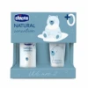 CHICCO Set 5 Natural Sensation Olio Massaggio E Crema Viso