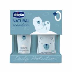 CHICCO Set 2 Natural Sensation Bagno Shampoo E Pasta Lenitiva