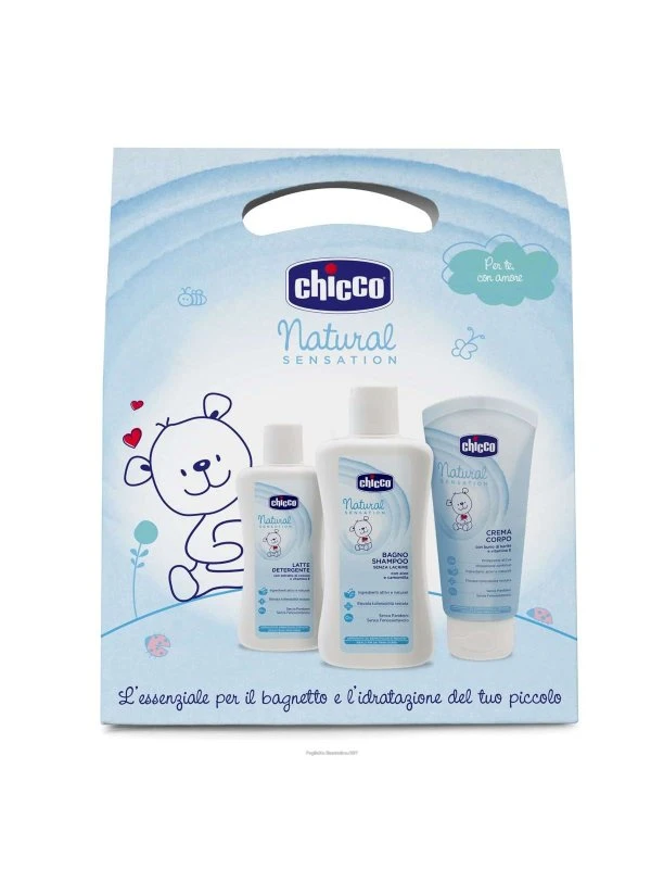 CHICCO (ARTSANA SpA) Chicco Cosmesi Natural Sensitive Trial Set 3 Pezzi 1 CHICCO (ARTSANA SpA) Chicco Cosmesi Natural Sensitive Trial Set 3 Pezzi